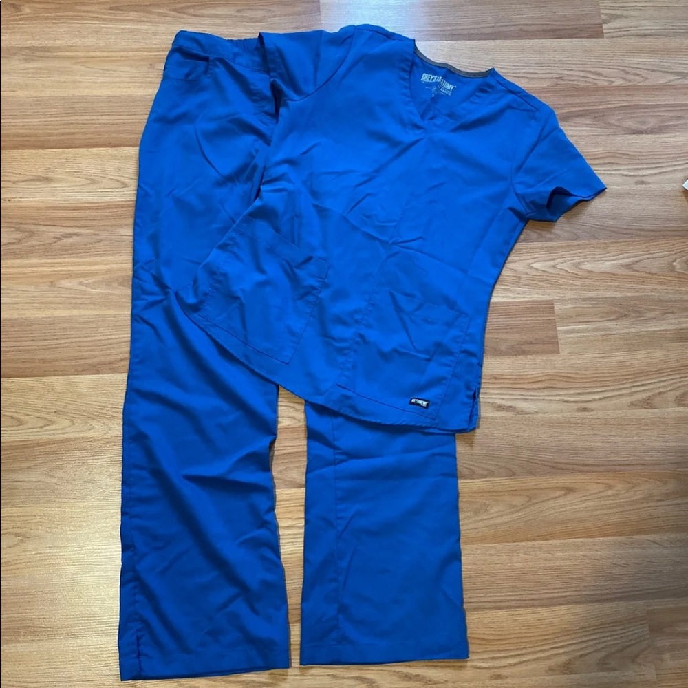 Royal Blue Grey’s Anatomy Scrub Set